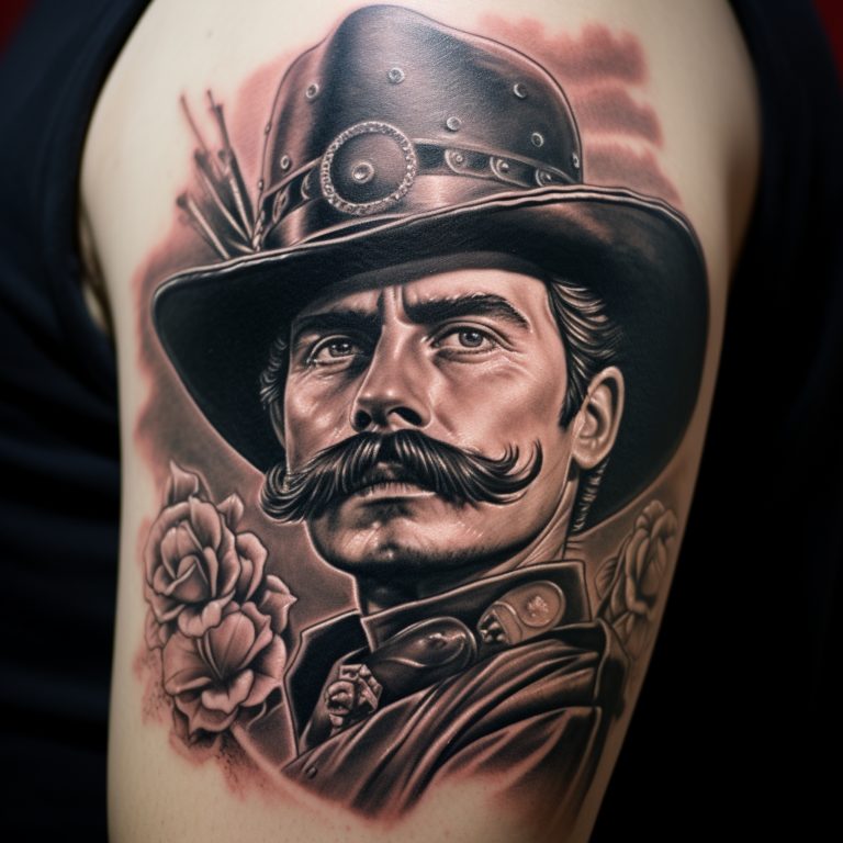 iris_yim_tattoo_of_Mexican_general_Zapata